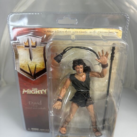 NIB THE MIGHTY TOYS The Mighty David from David and Goliath htf RARE - Picture 2 of 12